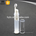 empty airless pp eye cream tube for applicator with steel roller